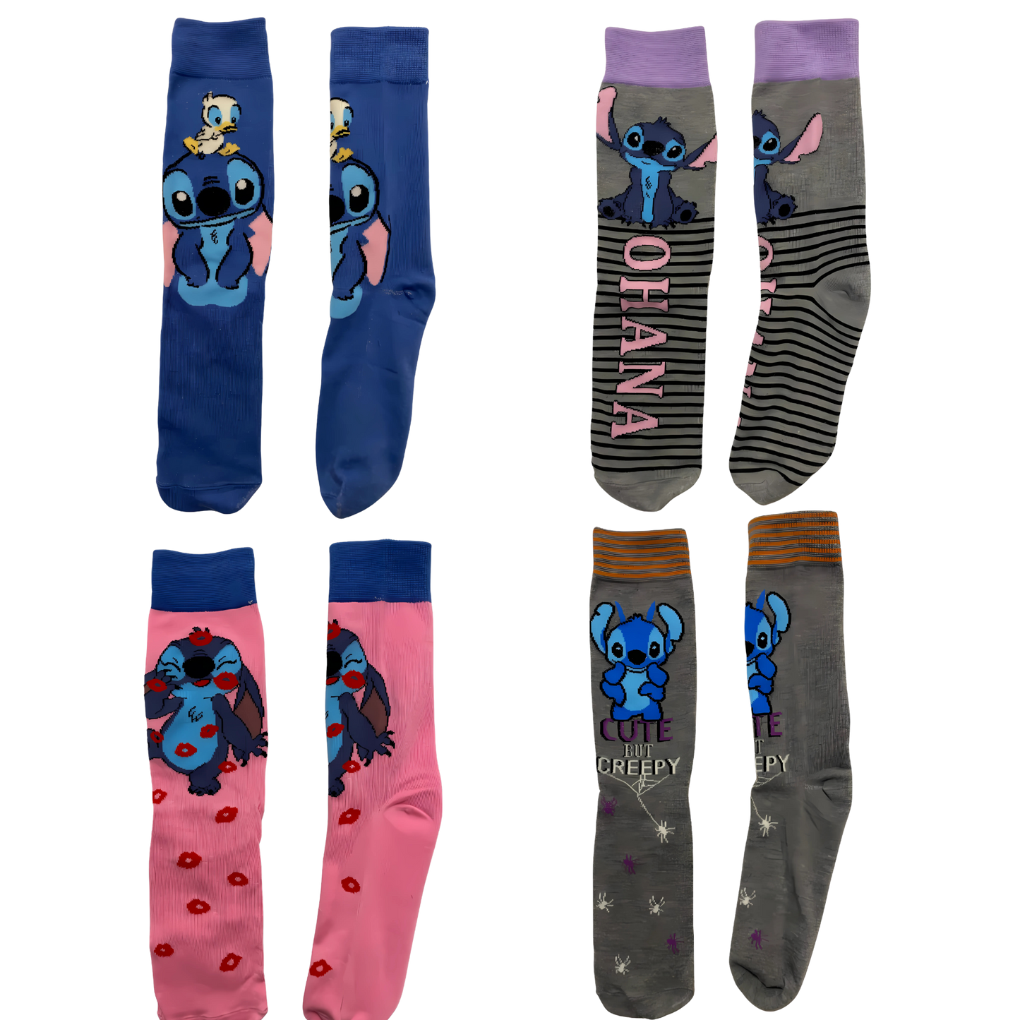 Calcetines de Stitch (Tallas 36-43)